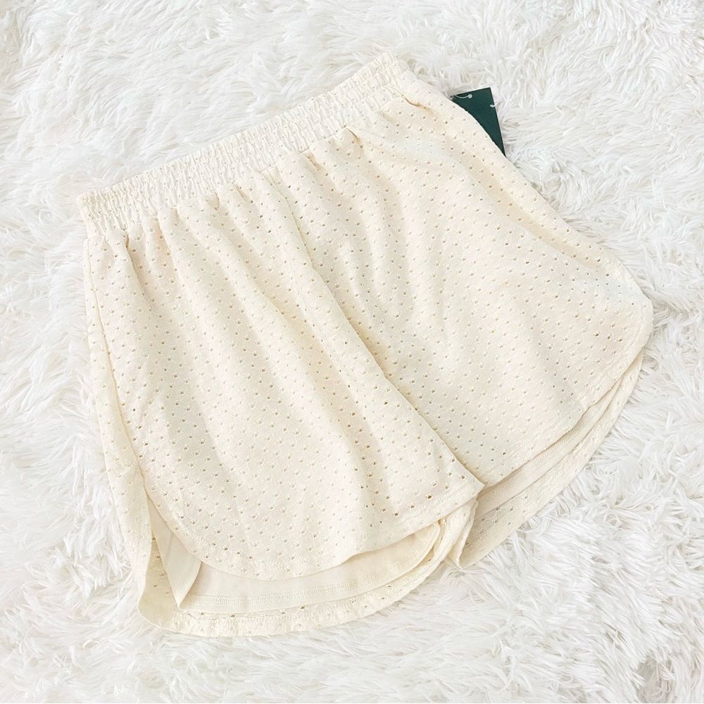 Wild Fable High Rise Cream Shorts